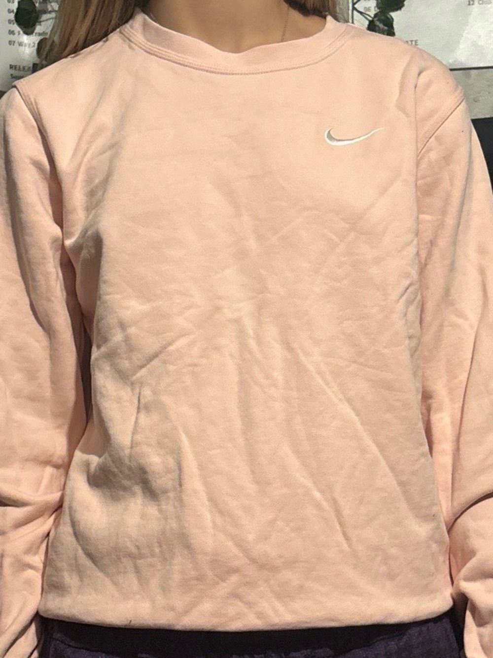 Nike Light Pink Sweatshirt with White Tag